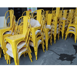 Prodamo stole RAL, barva rumena - kot novi - 4642